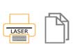 Dessa  A4-etiketter kan användas till laserskrivare och kopiator