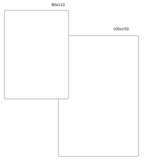 Demand Jet Matcoatede etiketter, store etiketter