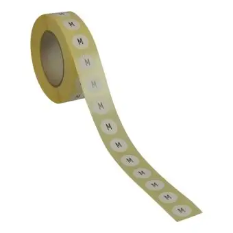 Storleksmärken, M, 1.000 st. - Diverse