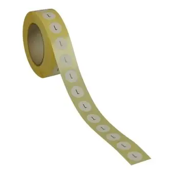 Storleksmärken, L, 1.000 st. - Diverse