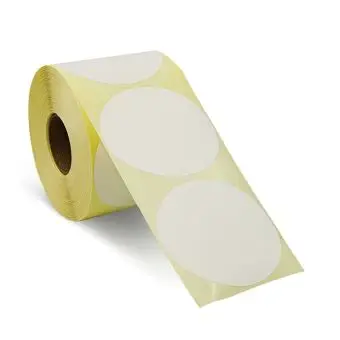 Termo TOP PREMIUM etiketter på rulle, Ø 80 mm - 750 st. - Thermo TOP Premium etiketter