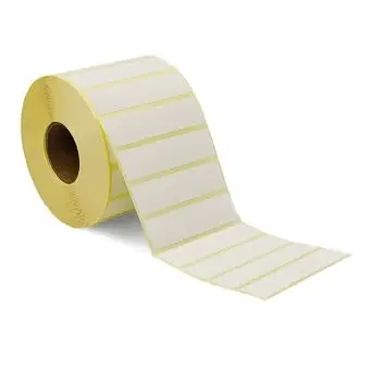 Termo ECO BASIC etiketter på rulle, 80 x 20 mm - 2.500 st. - Termo etiketter