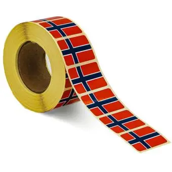 Norges flagga - 1.000 st. - Diverse
