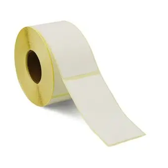 Transferetiketter BASIC på rulle, 50 x 100 mm - 500 st. - Neutrala etiketter till etikettskrivare