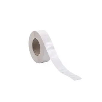 PP folie-etiketter på rulle, 20x10 mm - 2.500 stk. - Neutrala etiketter till etikettskrivare