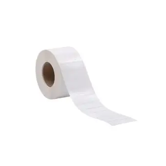 PP folie-etiketter på rulle, 45x12 mm, 2.500 stk. - PP folie-etiketter