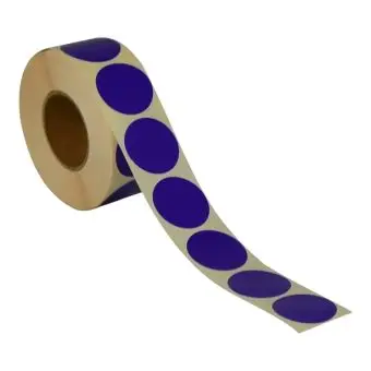 Rund etiket, Ø32, violett, 1000 st. - Runda etiketter