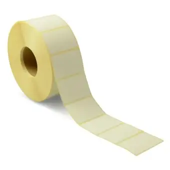 Termo TOP PREMIUM etiketter på rulle, 40 x 25 mm - 2.500 st. - Neutrala etiketter till etikettskrivare