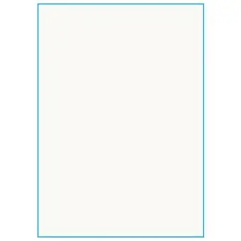 A4-1 slids, 100% Recycled, 1 stansad etiket/ark, 210,0 x 295,3 mm, benvit/matt, 75 ark - A4, A5 & A6 etiketter i ark
