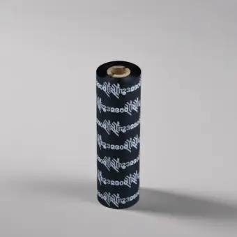 Zebra 2300 Vaxfärgband - 110mm x 74m för Etikettprinter - Neutrala etiketter till etikettskrivare
