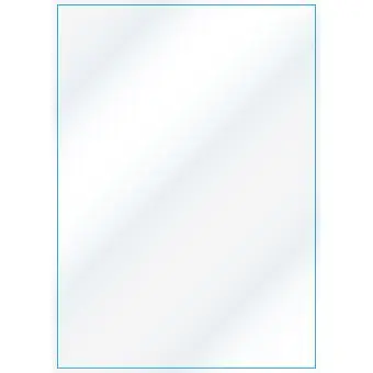 A4-1 slids, Gloss, 1 stansat etikett/ark, 210,0 x 295,3 mm, vit/gloss 100 ark - Etiketter på A-4 ark, vit blank