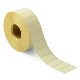 Termo ECO BASIC etiketter på rulle, 38 x 17 mm - 2.500 st. - Neutrala etiketter till etikettskrivare