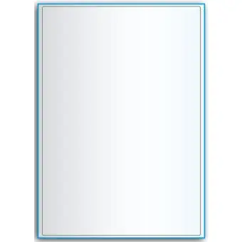 A4-etiketter, 1 stansad etikett/ark, 199,6 x 289,0 mm, transparent , 50 ark - Etiketter på A-4 ark, transparent